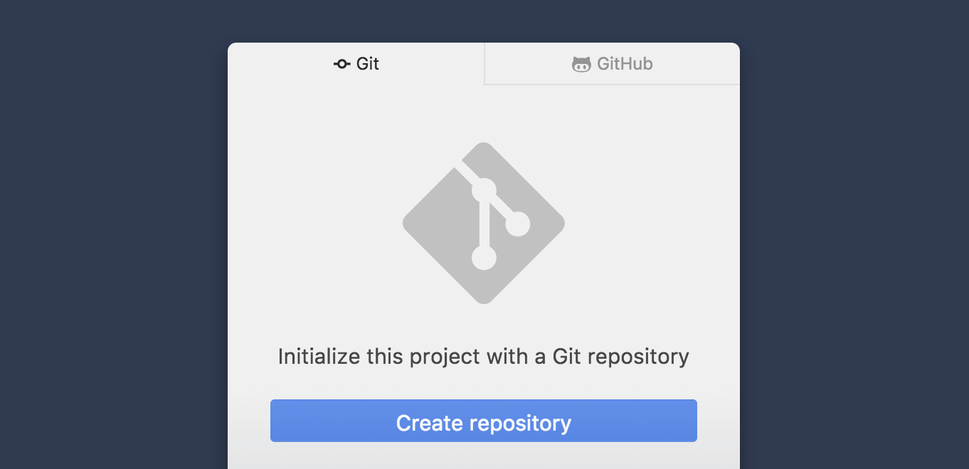 Initialize repositories